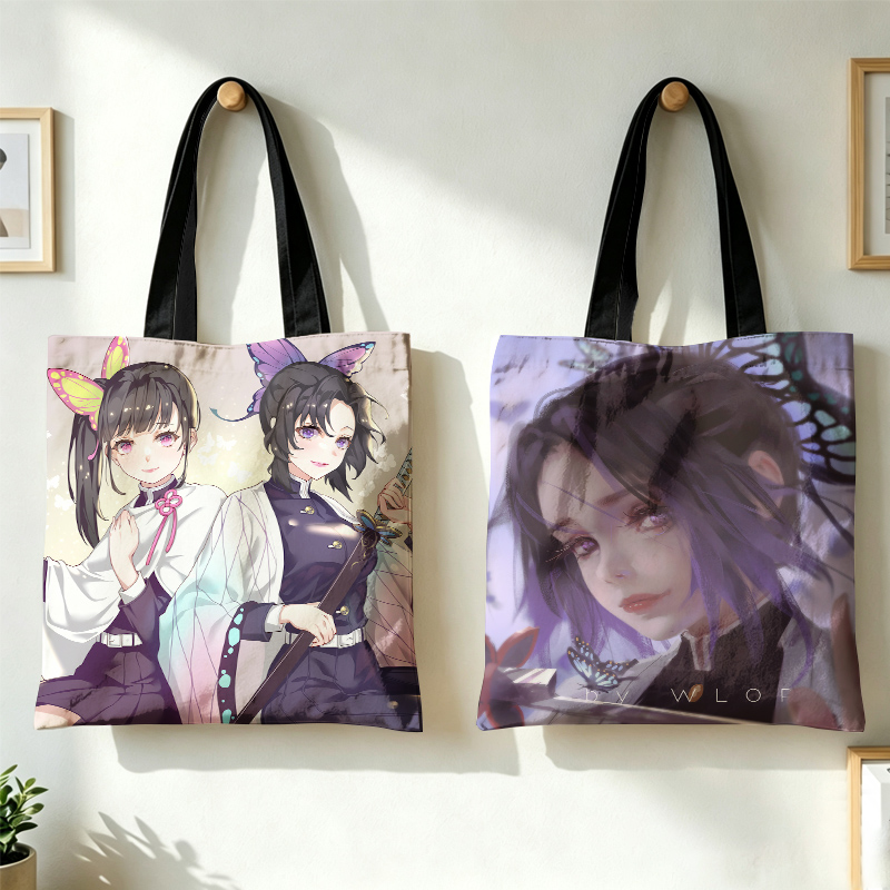 Anime Tote Bag - Tas Tangan Wanita Demon Slayer Kamado