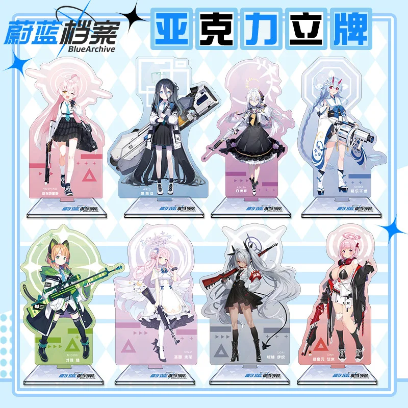 Anime Merchandise Figures - Blue Archive Standee Akrilik 16cm Merchandise