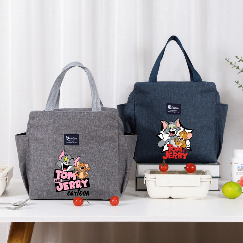 Anime Tote Bag - Tom and Jerry Tas Makan Siang