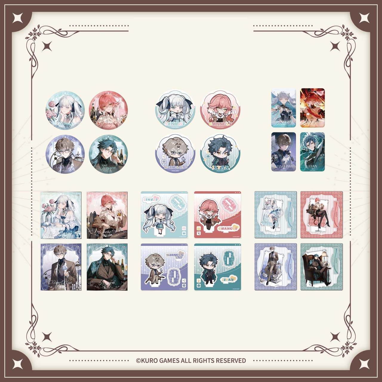 Anime Merch - Sunsyea Wuthering Waves Merch Resmi Asli
