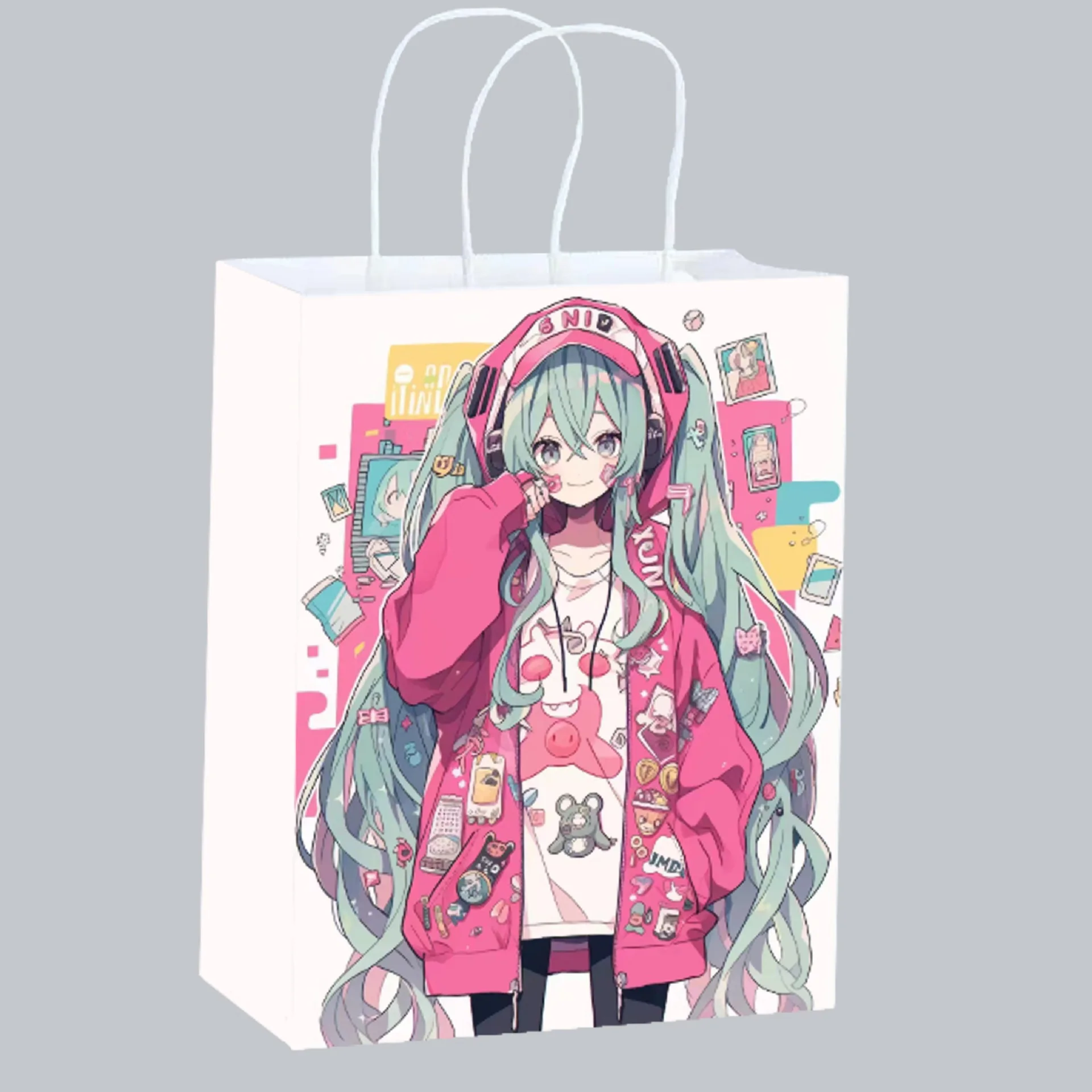 Tas Kertas Anime Hatsune Miku  - Anime Tote Bag ulasan dan harga
