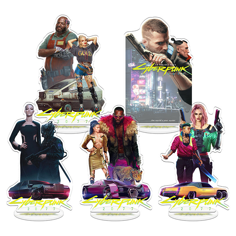 Cyberpunk 2077 V Game Merchand - Anime Merchandise Figures ulasan dan harga