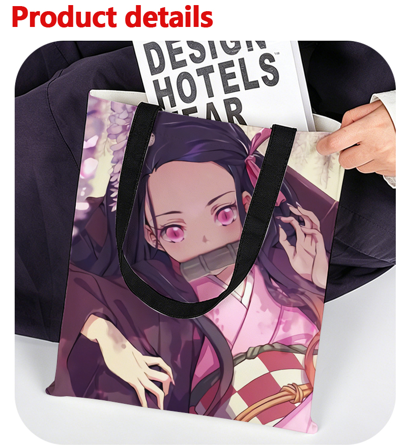 Tas Tangan Wanita Demon Slayer - Anime Tote Bag ulasan dan harga