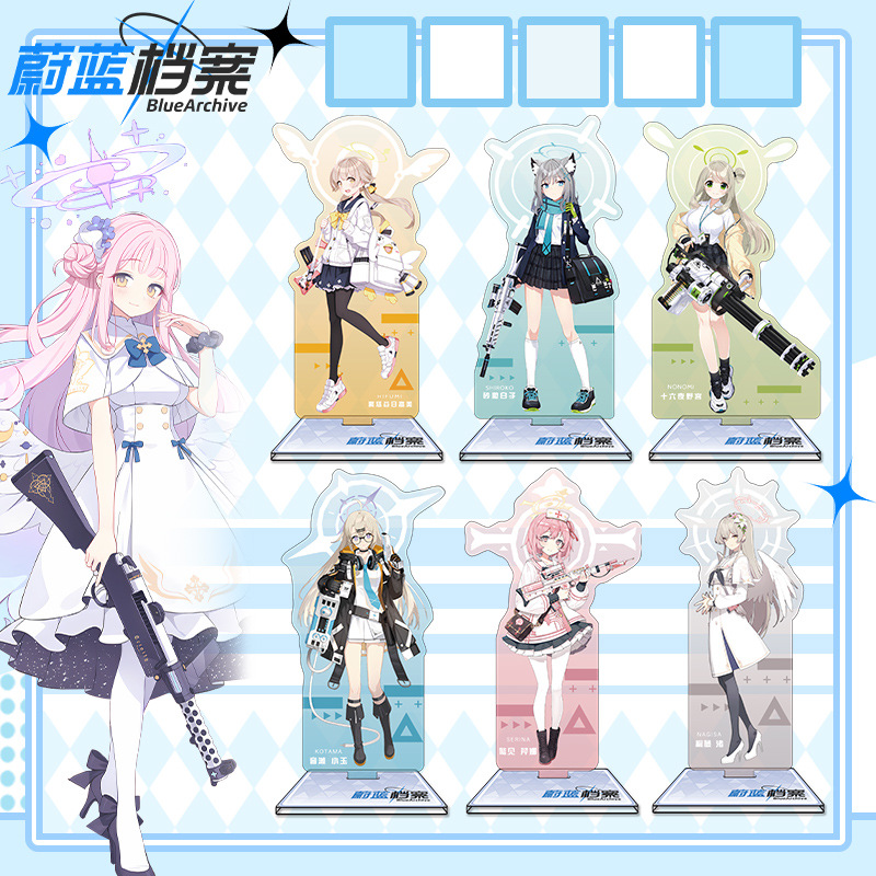 Blue Archive Standee Akrilik 1 - Anime Merchandise Figures ulasan dan harga