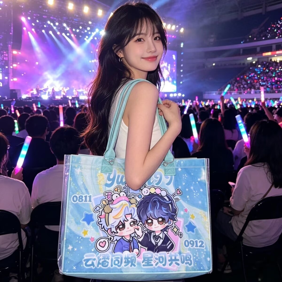 Tas Jinjing Modifikasi Yunyi X - Anime Tote Bag ulasan dan harga