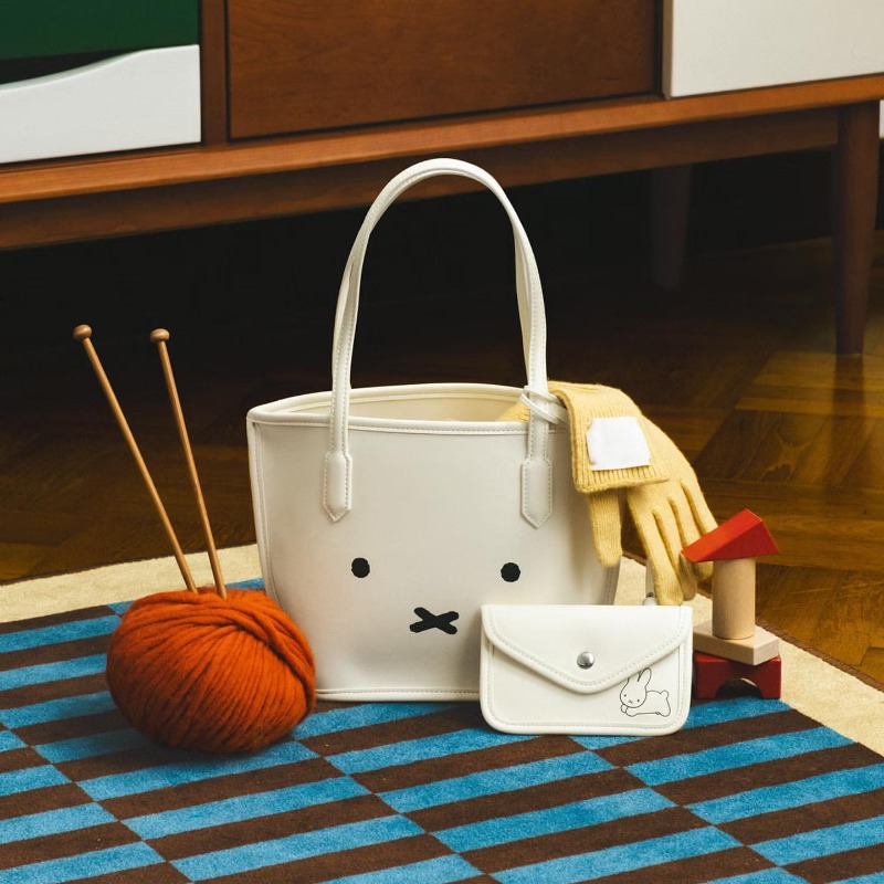 2 Buah Tas Tote Seri Miffy Kaw - Anime Tote Bag ulasan dan harga