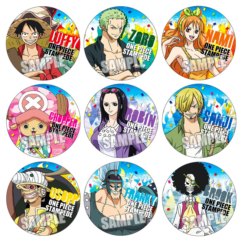 Pin Lencana Anime One Piece Fi - Anime Merchandise Figures ulasan dan harga
