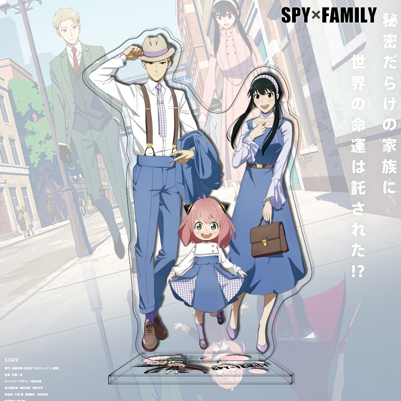 Standee Akrilik Anime SPY FAMI - Anime Merchandise Figures ulasan dan harga