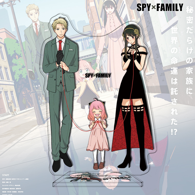 Standee Akrilik Anime SPY FAMI - Anime Merchandise Figures ulasan dan harga