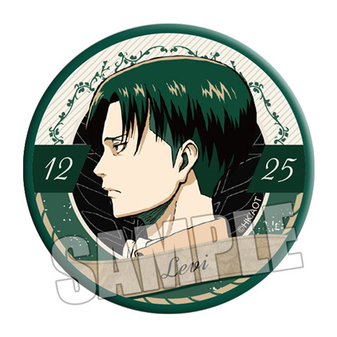 Set Lencana Anime Attack On Ti - Anime Merchandise Types ulasan dan harga