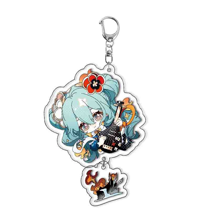 Gantungan Kunci Akrilik Putri  - Anime Merchandise Figures ulasan dan harga