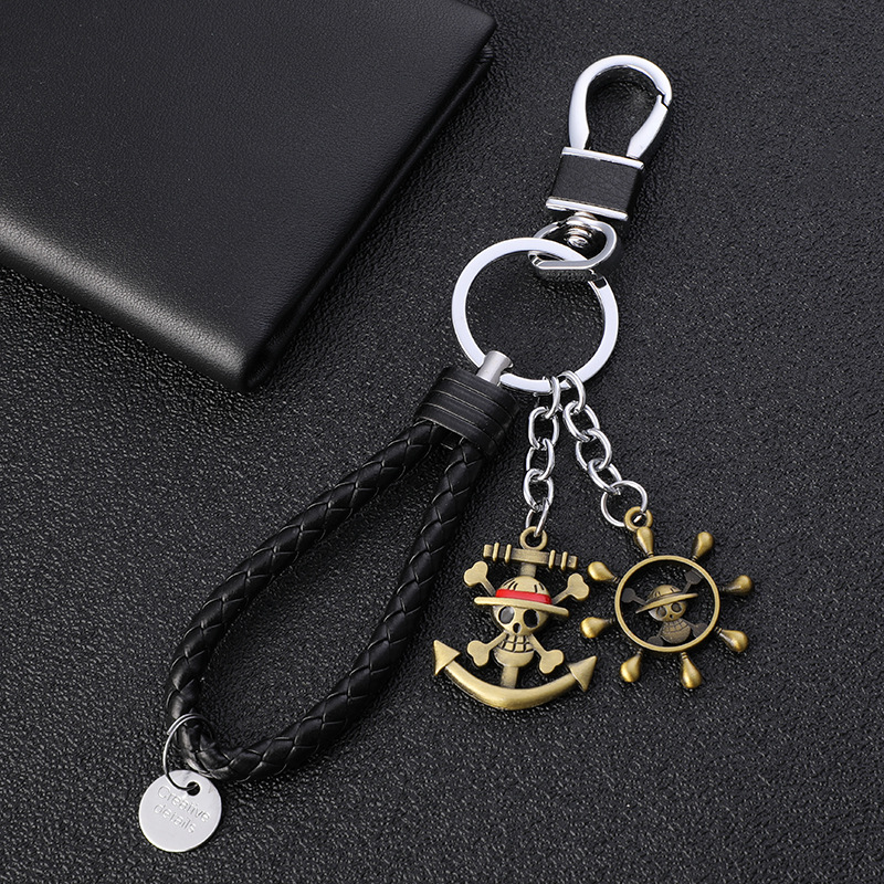 Gantungan kunci logam One Piec - Anime Merchandise Figures ulasan dan harga