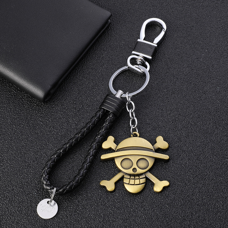 Gantungan kunci logam One Piec - Anime Merchandise Figures ulasan dan harga