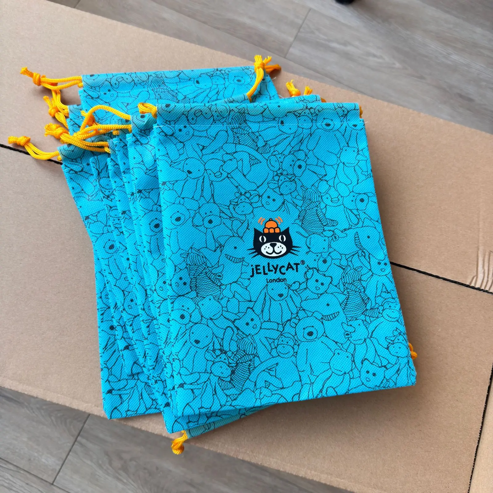 Tas Kain Non Woven Biru Kawaii - Anime Tote Bag ulasan dan harga