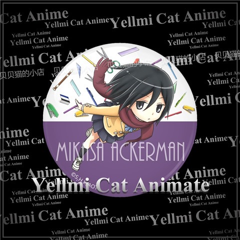 Lencana Sekolah Menengah Perta - Anime Merchandise Types ulasan dan harga