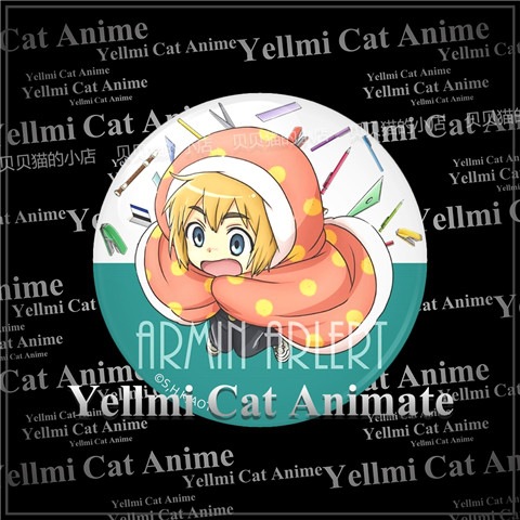 Lencana Sekolah Menengah Perta - Anime Merchandise Types ulasan dan harga